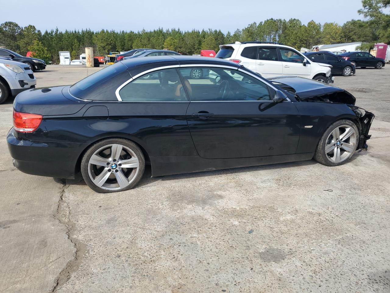 2009 BMW 3er VIN WBAWL73569P182631 Copart auction photo, front end damage thumbnail 3