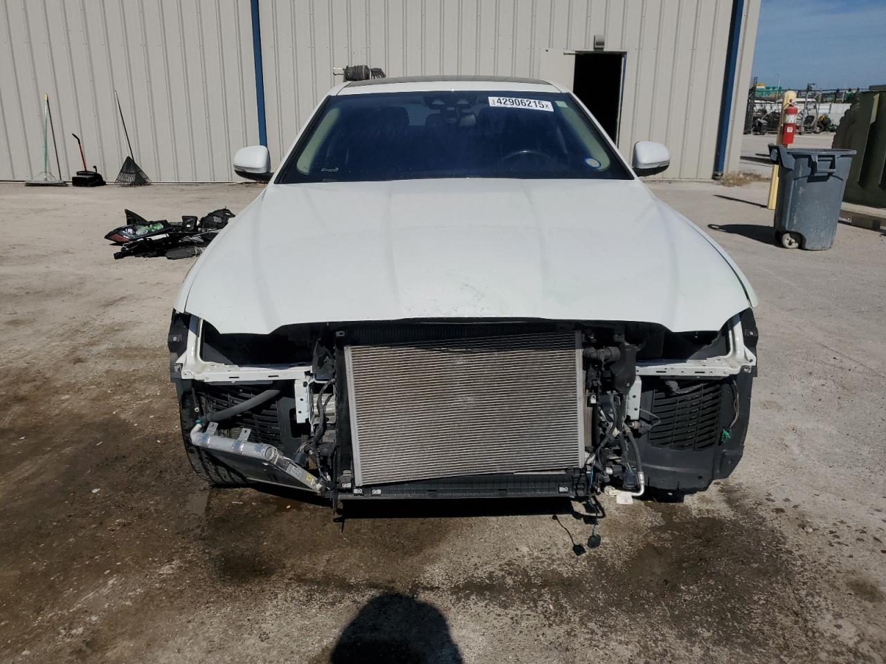 2018 Jaguar XF VIN SAJBR4FX1JCY61635 Copart auction photo, front end damage thumbnail 5