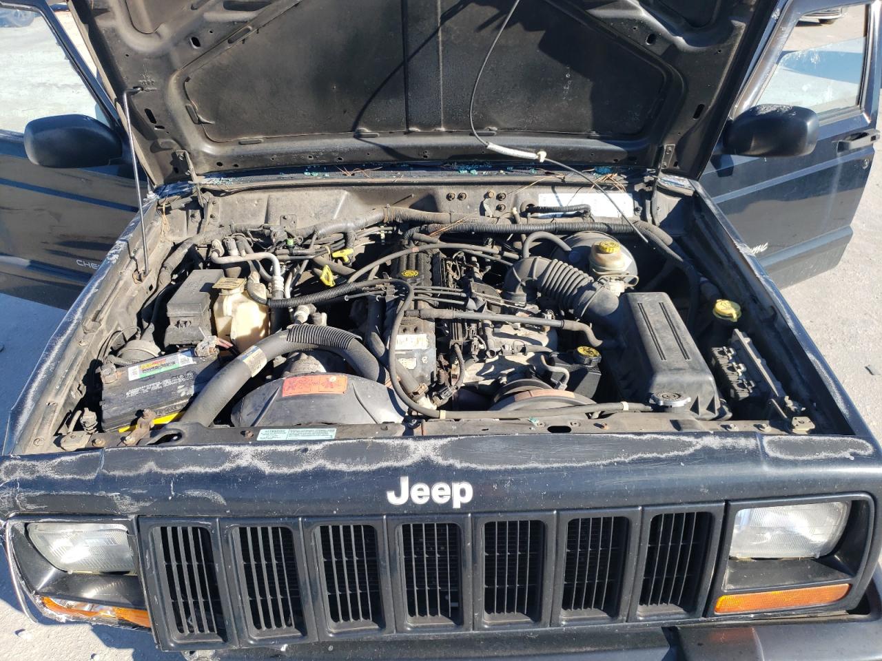2000 Jeep Cherokee VIN 1J4FF58S3YL171454 Copart auction photo, all over damage thumbnail 13