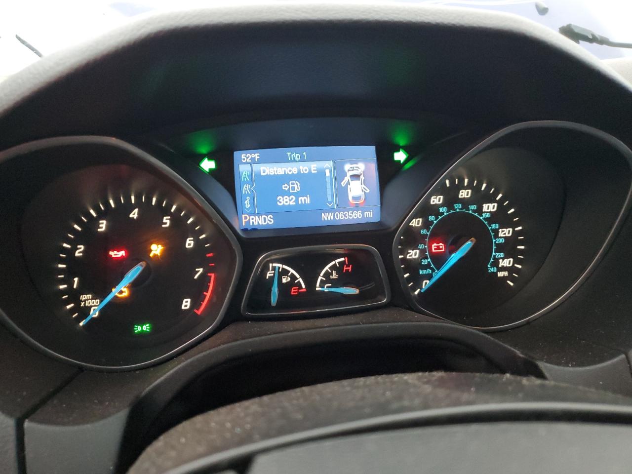 2014 Ford Focus VIN 1FADP3K22EL378457 Copart auction photo, front end damage thumbnail 9