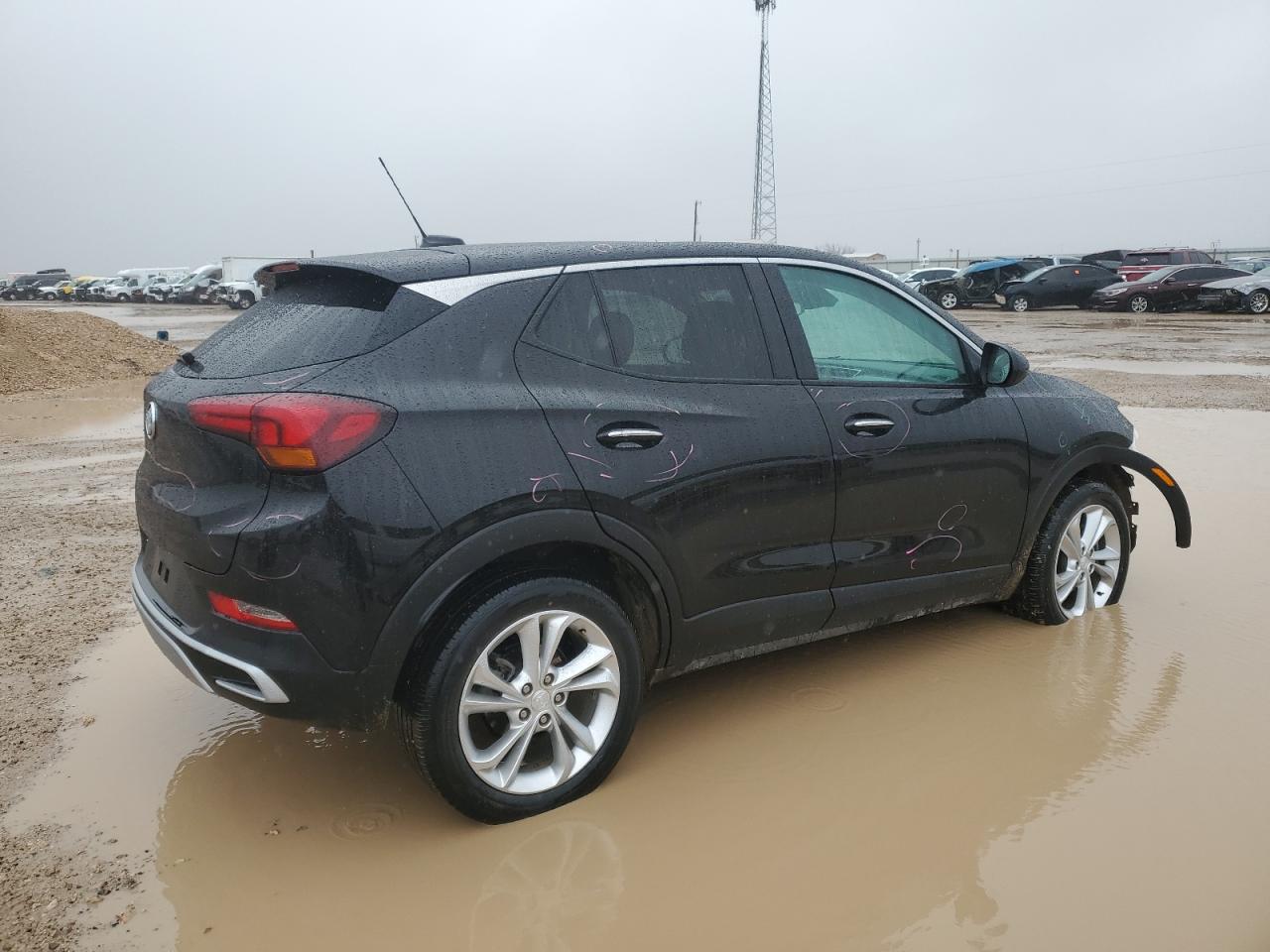2022 Buick Encore VIN KL4MMBS25NB145461 Copart auction photo, front end / minor dent/scratches damage thumbnail 3