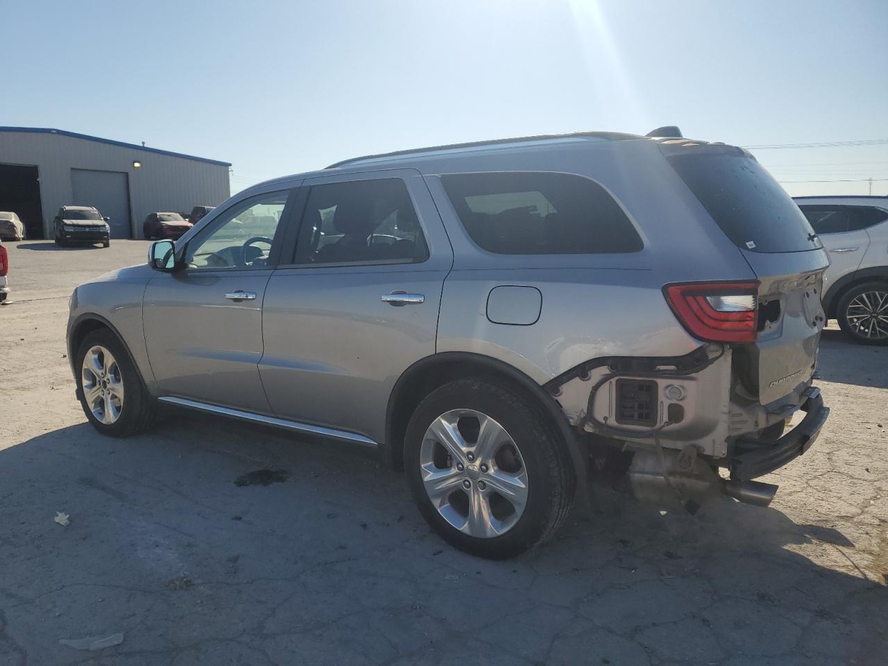2015 Dodge Durango VIN 1C4RDHAG2FC784436 Copart auction photo, rear end / minor dent/scratches damage thumbnail 2