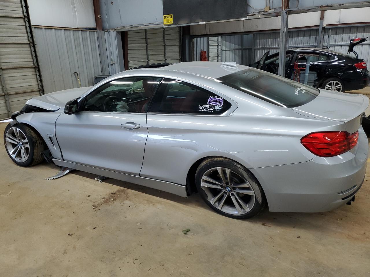 2016 BMW 4er VIN WBA3N7C5XGK226265 Copart auction photo, front end / undercarriage damage thumbnail 2
