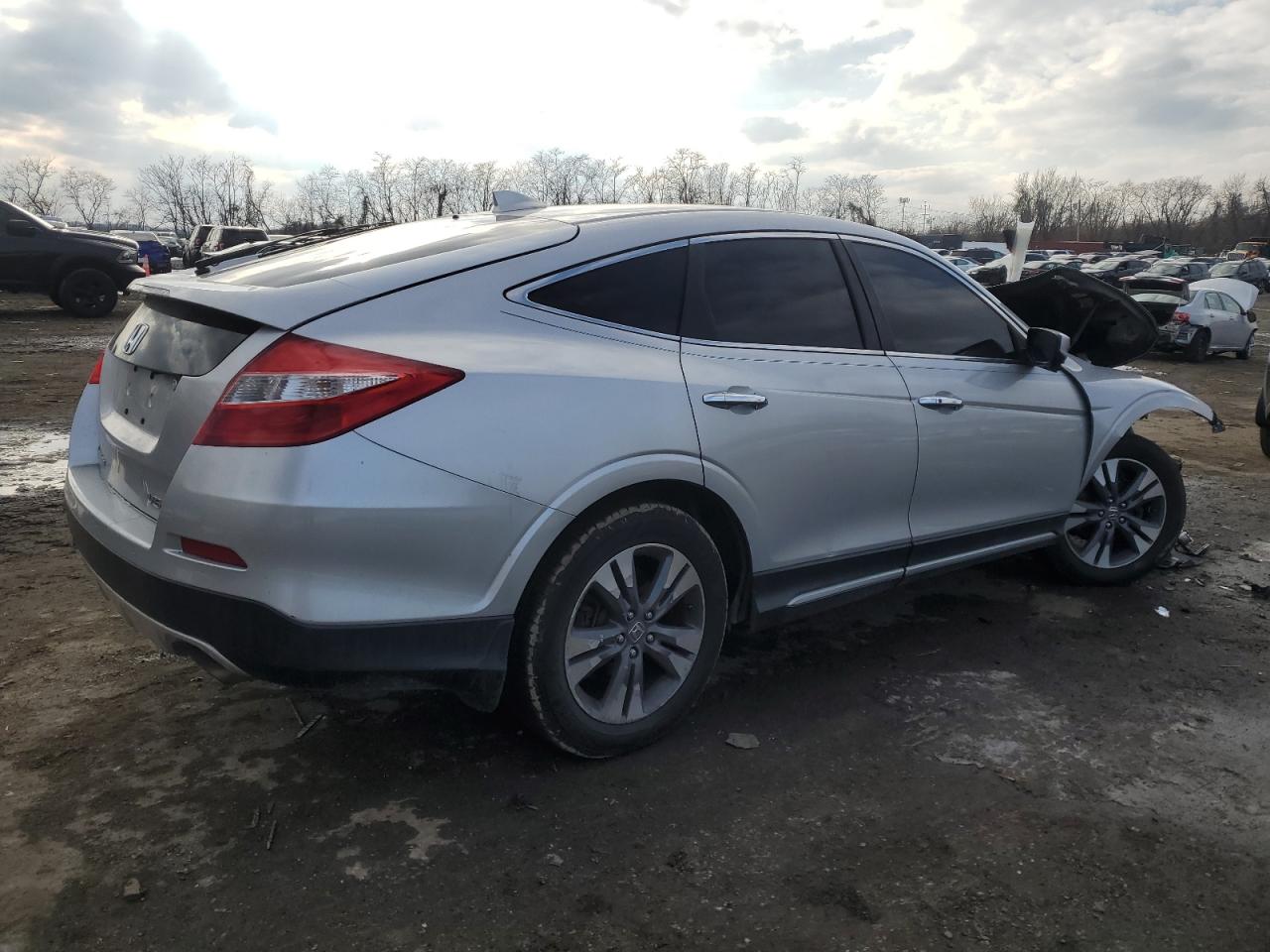 2013 Honda Crosstour VIN 5J6TF2H57DL006738 Copart auction photo, front end damage thumbnail 3