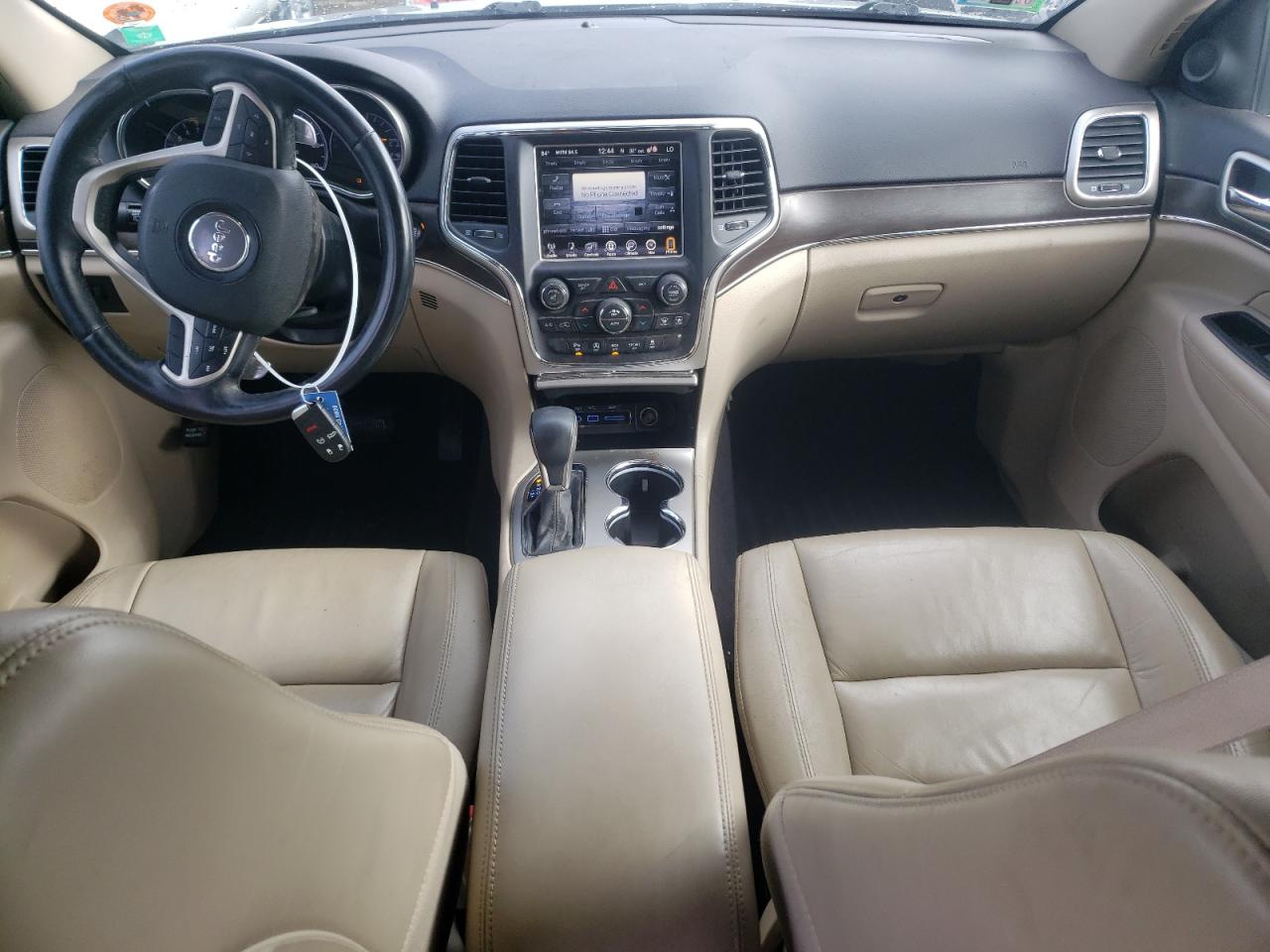 2017 Jeep Grand Cherokee VIN 1C4RJFBG6HC946955 Copart auction photo, vandalism / side damage thumbnail 8