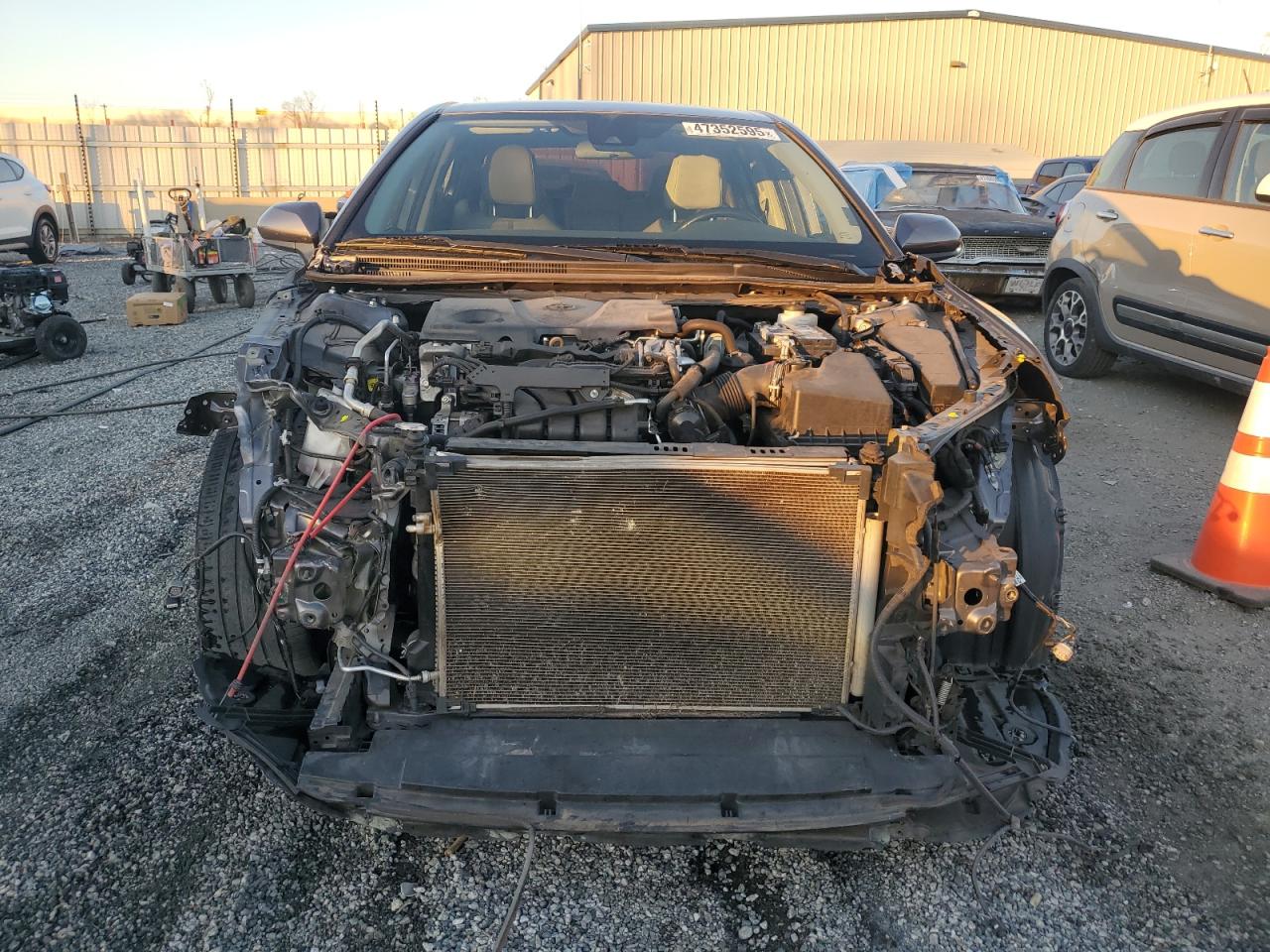 2020 Toyota Camry VIN 4T1G11AK3LU913443 Copart auction photo, front end damage thumbnail 5