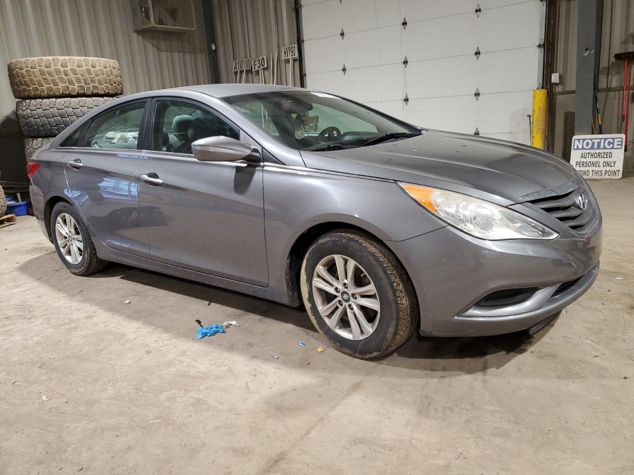 2012 Hyundai Sonata VIN 5NPEB4AC8CH494373 Copart auction photo, vandalism damage thumbnail 4