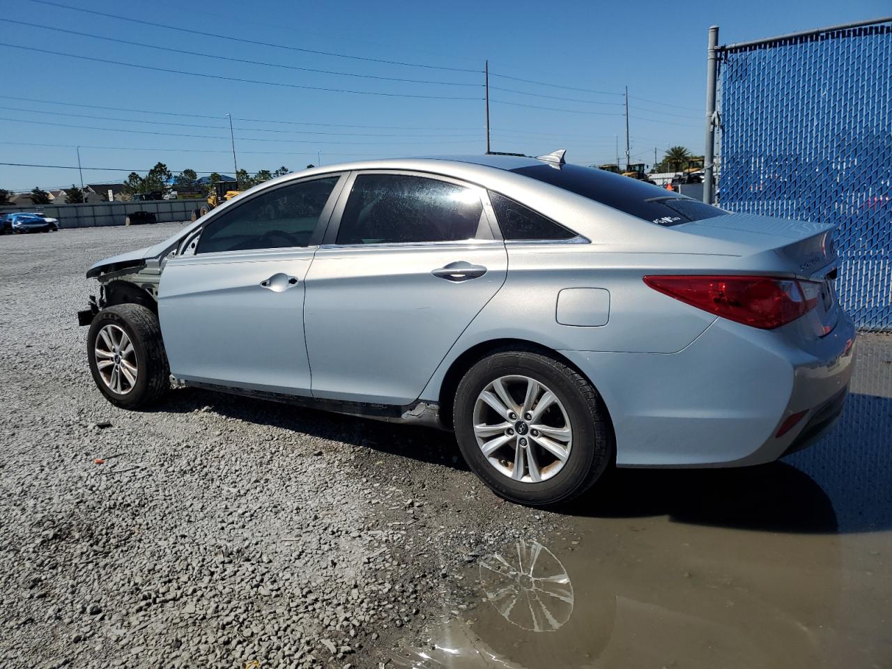 2014 Hyundai Sonata VIN 5NPEB4AC4EH905903 Copart auction photo, front end damage thumbnail 2