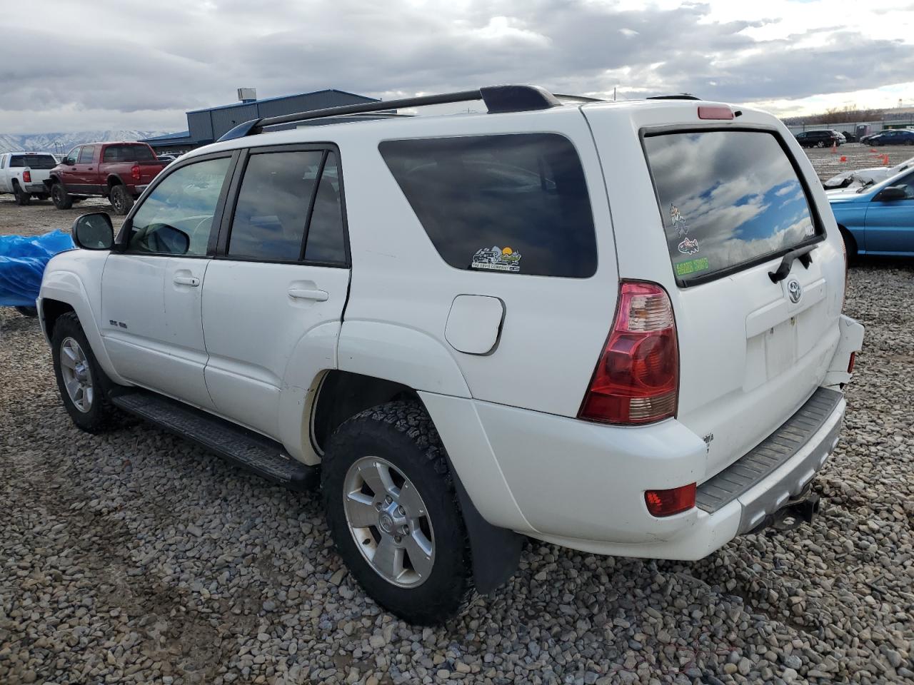 2004 Toyota 4Runner VIN JTEBT14R448010600 Copart auction photo, front end / rear end damage thumbnail 2