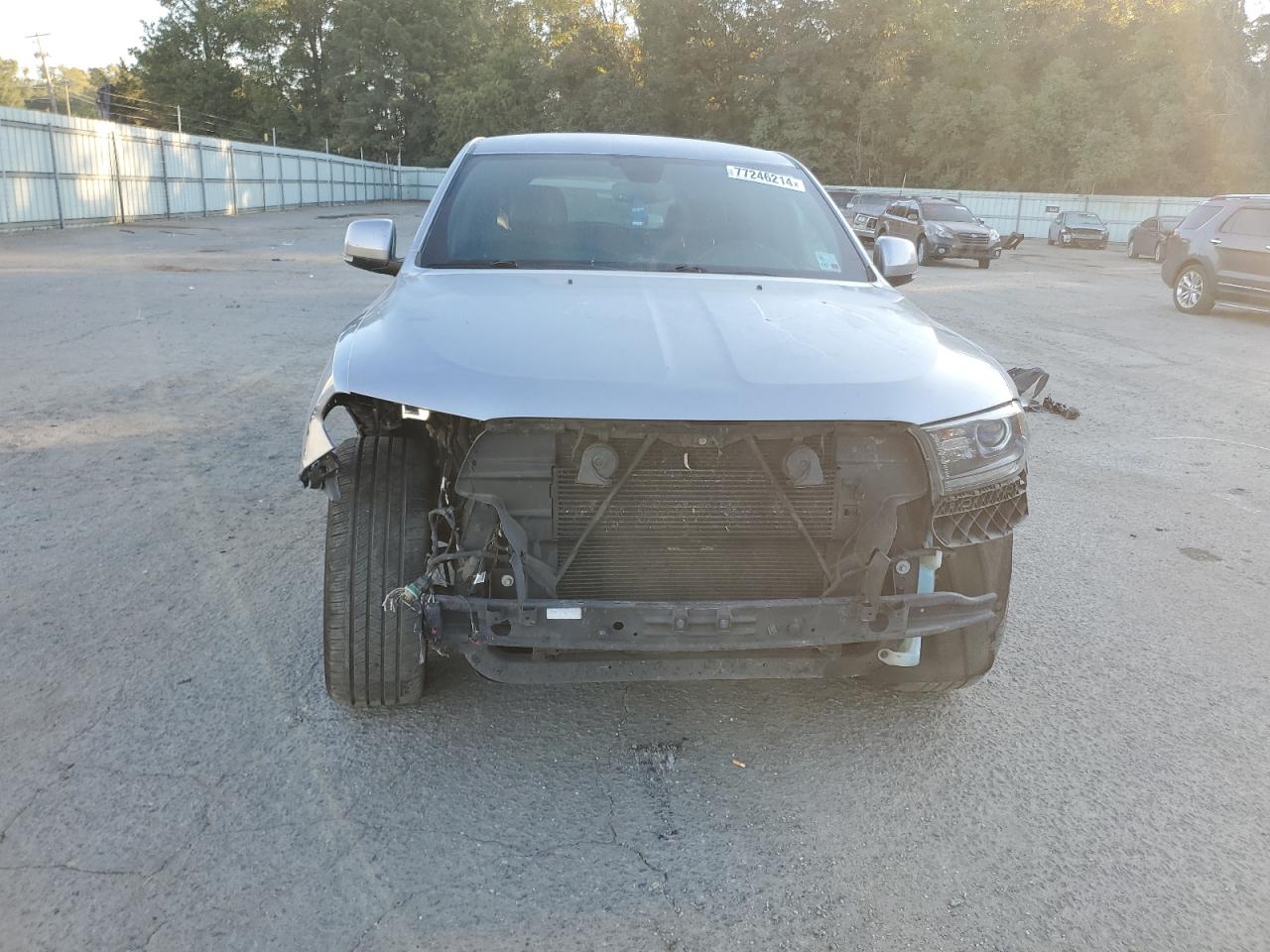 2019 Dodge Durango VIN 1C4RDHDG7KC721273 Copart auction photo, front end / minor dent/scratches damage thumbnail 5