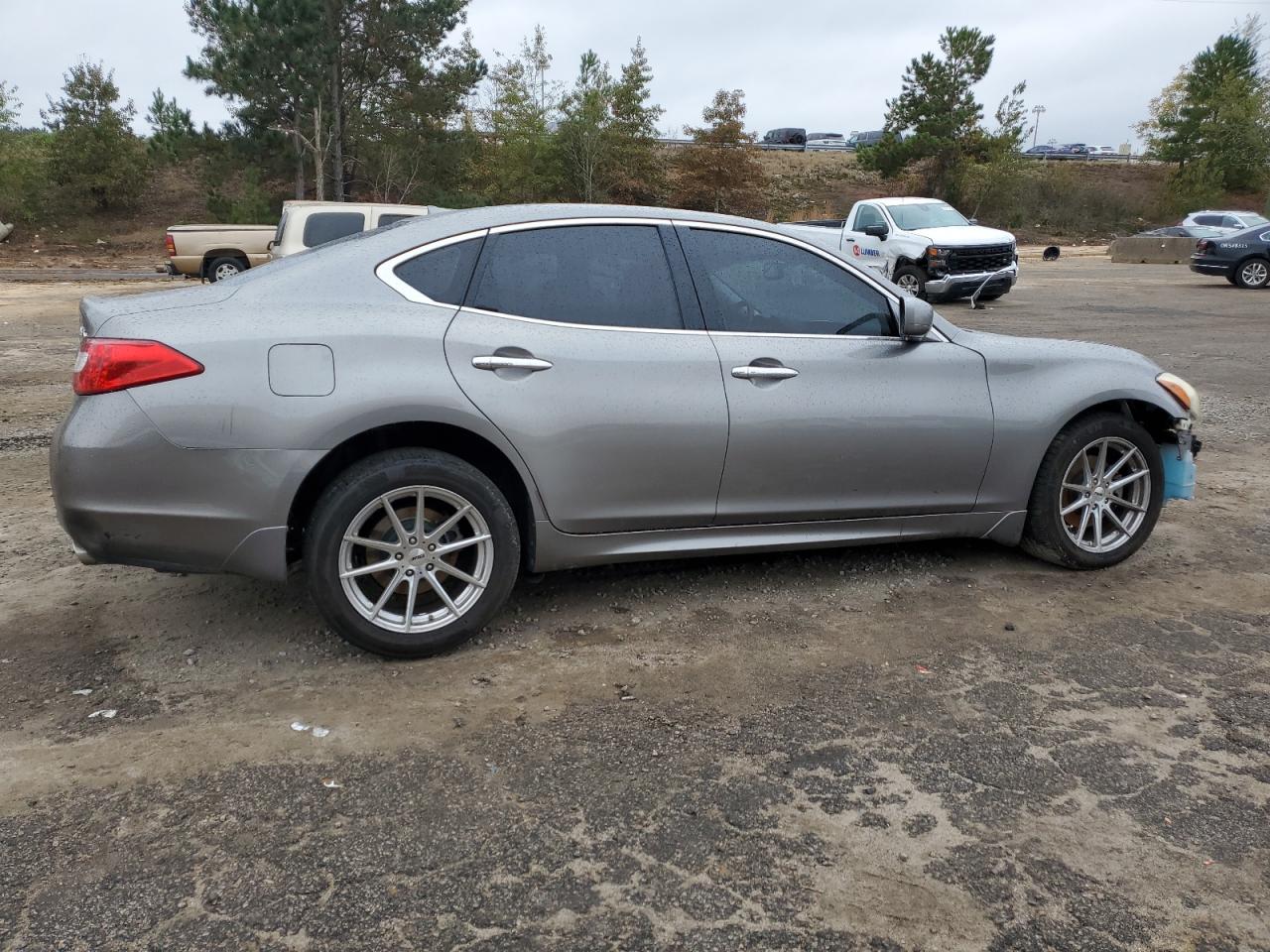 2012 Infiniti M VIN JN1BY1AR5CM395314 Copart auction photo, front end damage thumbnail 3