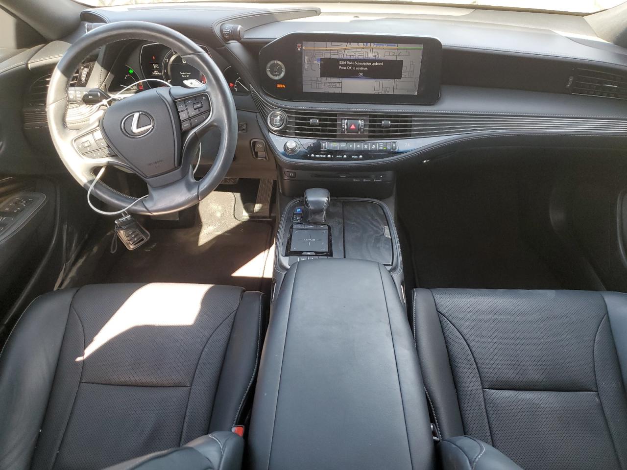 2021 Lexus LS VIN JTHD51FF1M5014484 Copart auction photo, front end damage thumbnail 8