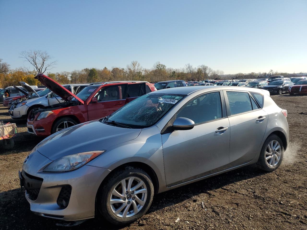 2013 Mazda 3 VIN JM1BL1L78D1796026