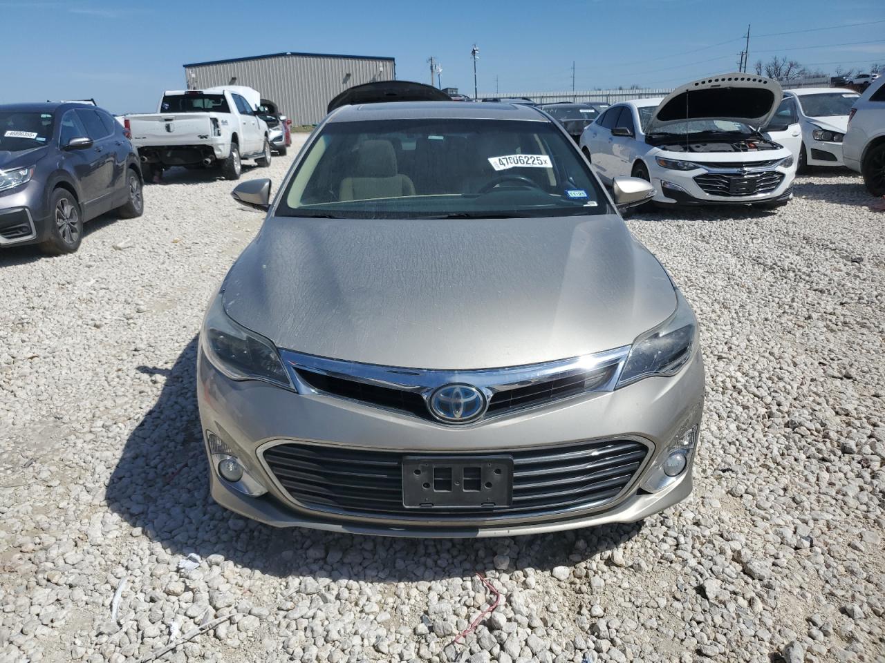 2014 Toyota Avalon VIN 4T1BD1EB6EU033030 Copart auction photo, minor dent/scratches damage thumbnail 5