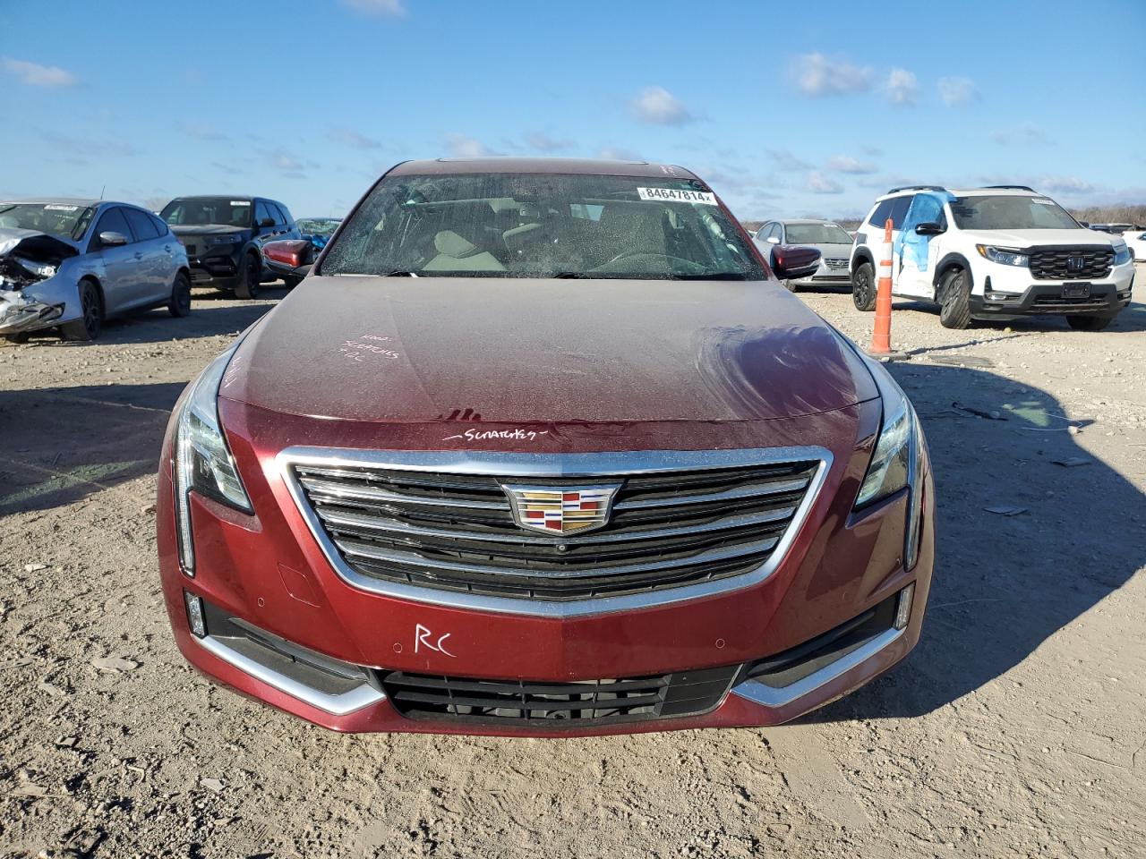 2017 Cadillac CT6 VIN 1G6KF5RSXHU151461 Copart auction photo, stripped damage thumbnail 5
