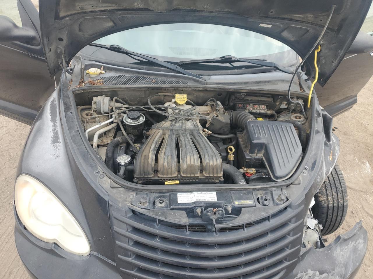 2008 Chrysler PT Cruiser VIN 3A8FY58B48T105475 Copart auction photo, side / front end damage thumbnail 12