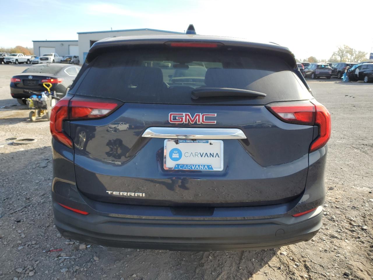 2018 GMC Terrain VIN 3GKALMEV7JL414733 Copart auction photo, front end / minor dent/scratches damage thumbnail 6
