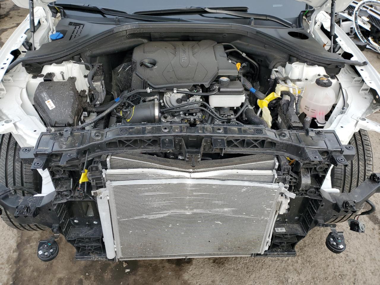 2023 Genesis Gv70 VIN KMUMADTB4PU126624 Copart auction photo, front end damage thumbnail 12