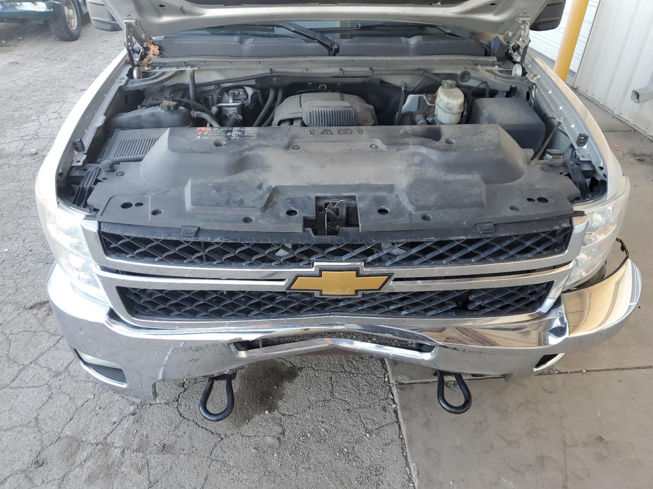 2014 Chevrolet Silverado VIN 1GC1KXCGXEF101387 Copart auction photo, front end / rear end damage thumbnail 11