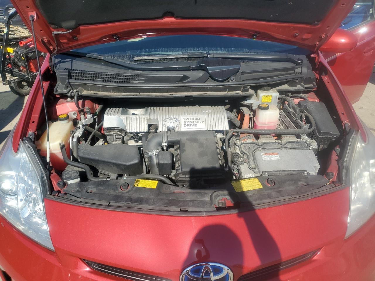 2012 Toyota Prius VIN JTDKN3DU9C1569601 Copart auction photo, side / undercarriage damage thumbnail 12