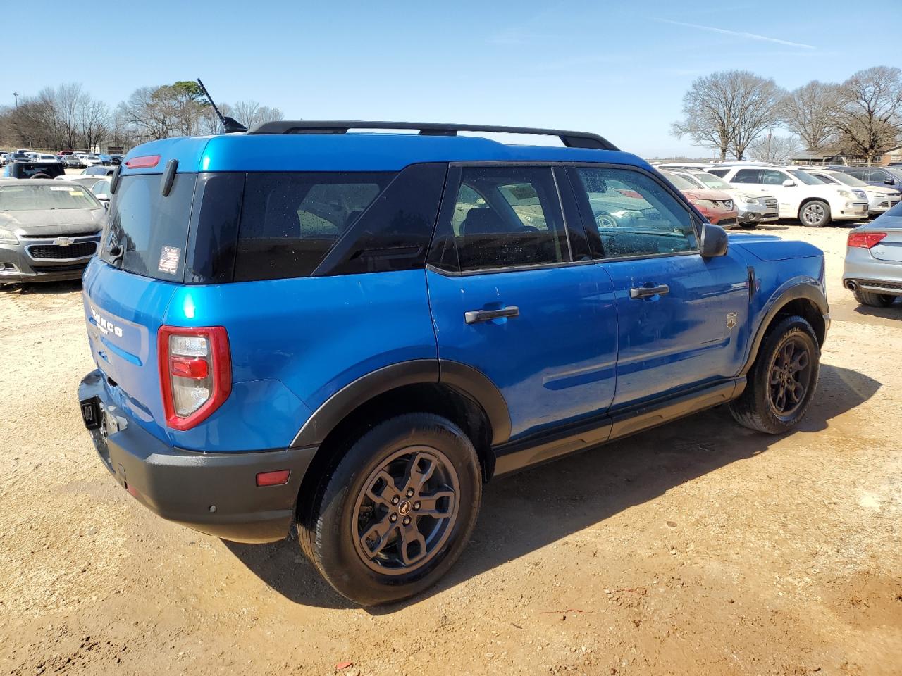 2022 Ford Bronco VIN 3FMCR9B63NRD89714 Copart auction photo, rear end damage thumbnail 3