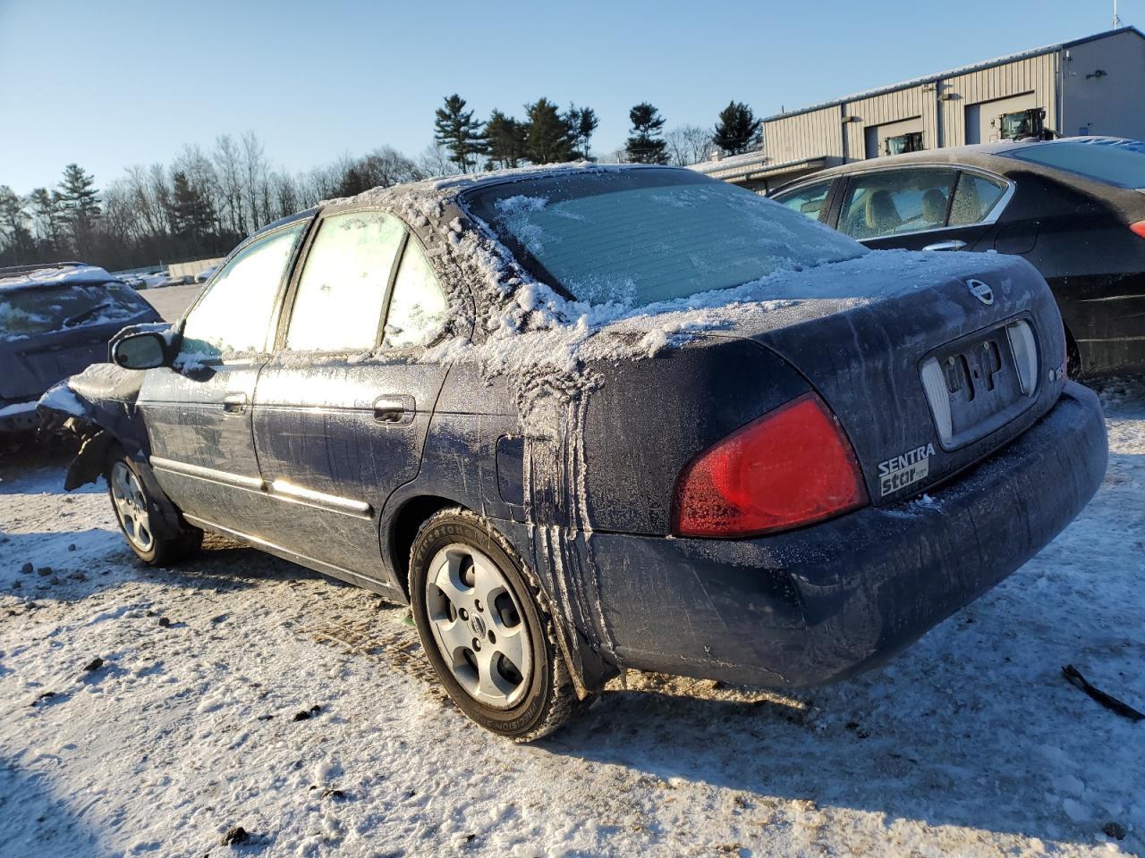2006 Nissan Sentra VIN 3N1CB51D46L623660 Copart auction photo, frame damage / front end damage thumbnail 2