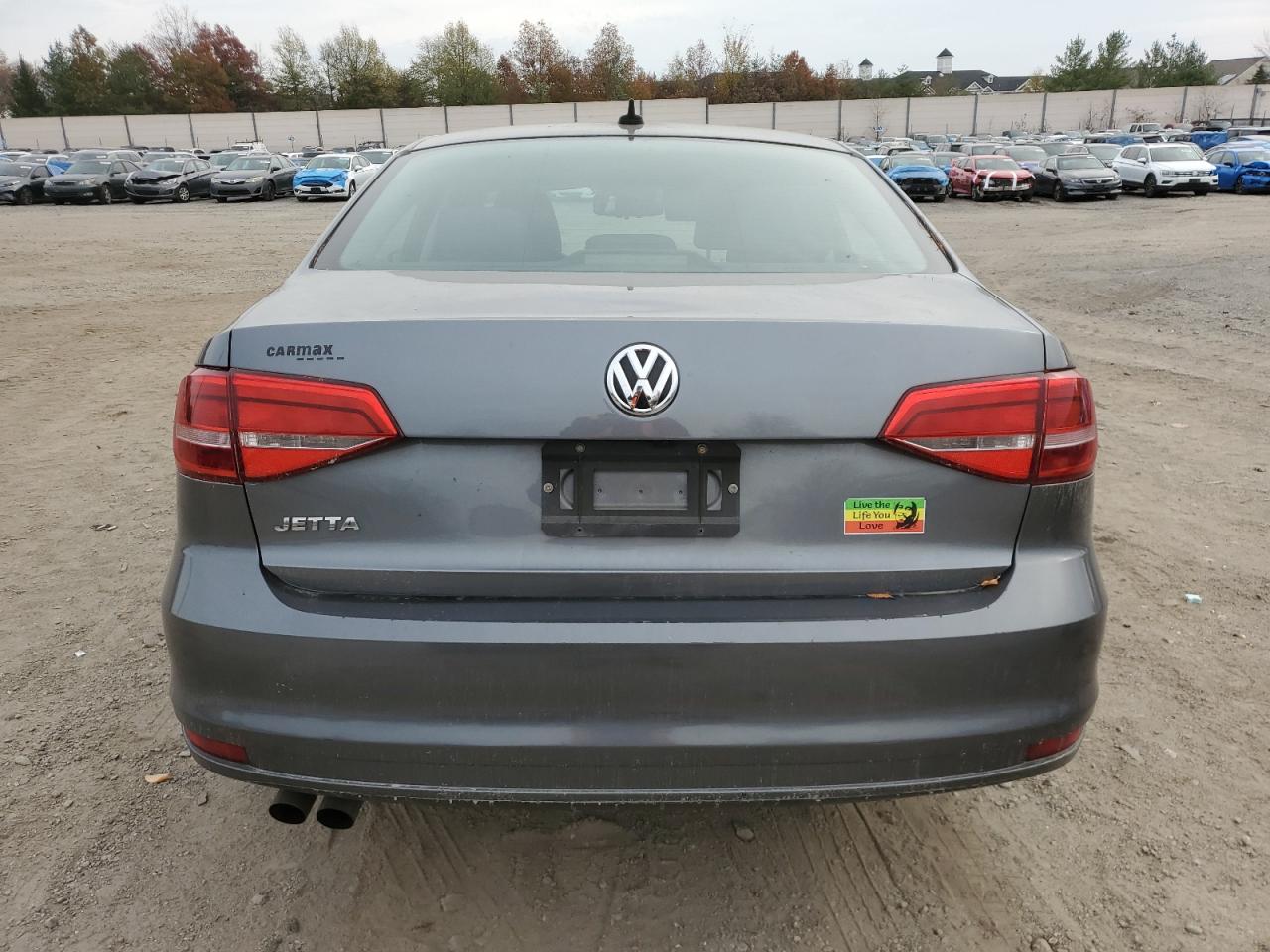 2015 Volkswagen Jetta VIN 3VW2K7AJ5FM208459 Copart auction photo, side / minor dent/scratches damage thumbnail 6