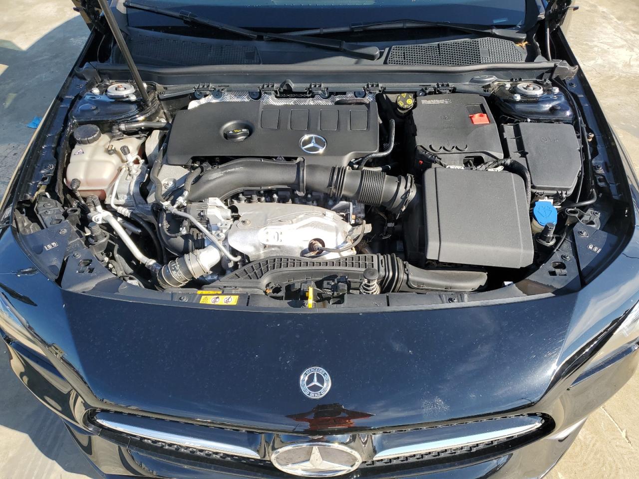 2021 Mercedes-Benz CLA-klasse VIN W1K5J4GB3MN154640 Copart auction photo, water/flood damage thumbnail 11