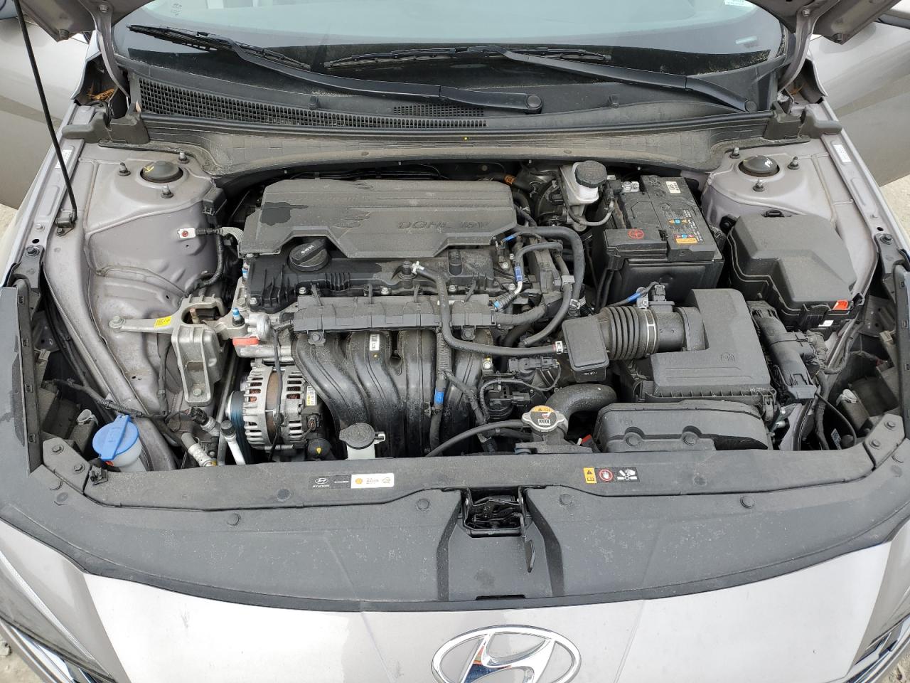 2023 Hyundai Elantra VIN KMHLP4AG7PU620547 Copart auction photo, side / rear end damage thumbnail 11