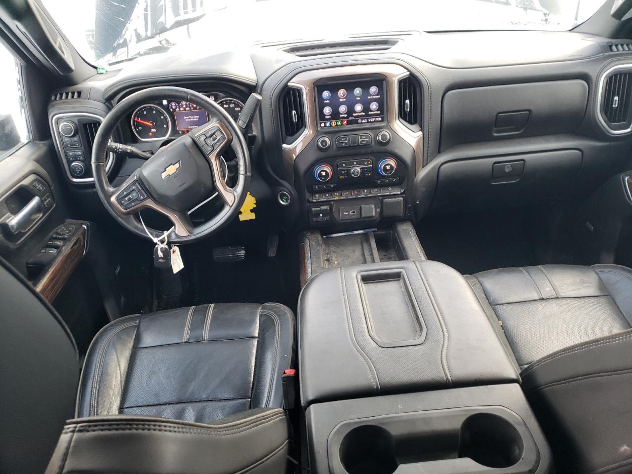 2020 Chevrolet Silverado VIN 1GC4YVEY0LF189921 Copart auction photo, undercarriage / all over damage thumbnail 8