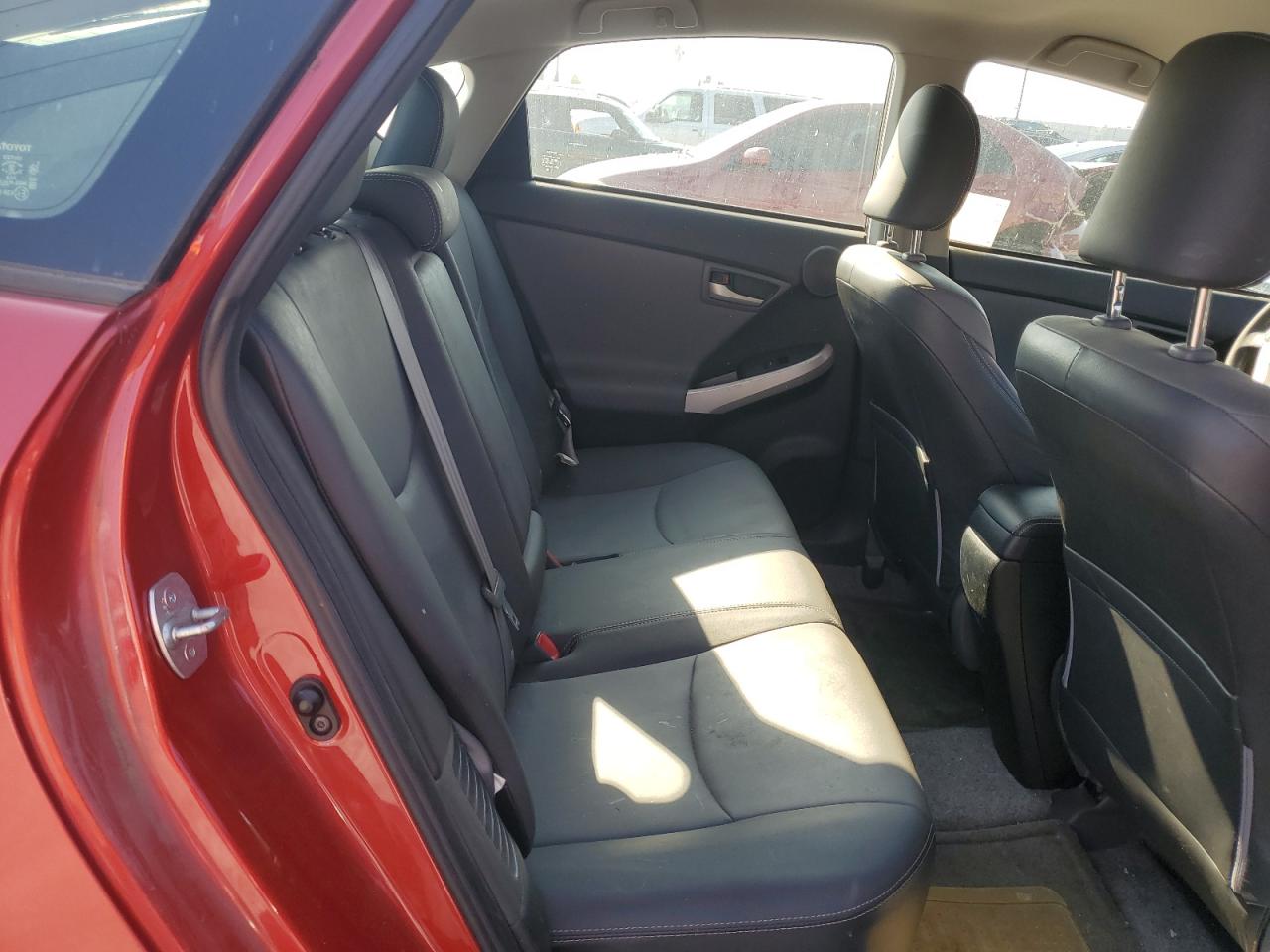 2013 Toyota Prius VIN JTDKN3DU7D1727676 Copart auction photo, burn damage thumbnail 10