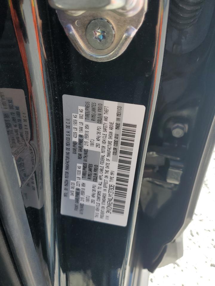 2020 Mazda CX-30 VIN 3MVDMAEM4LM137806 Copart auction photo, front end damage thumbnail 15