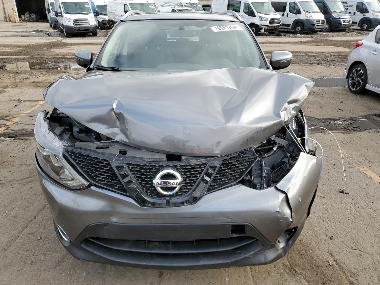 2017 Nissan Rogue VIN JN1BJ1CR4HW144457 Copart auction photo, front end / mechanical damage thumbnail 5