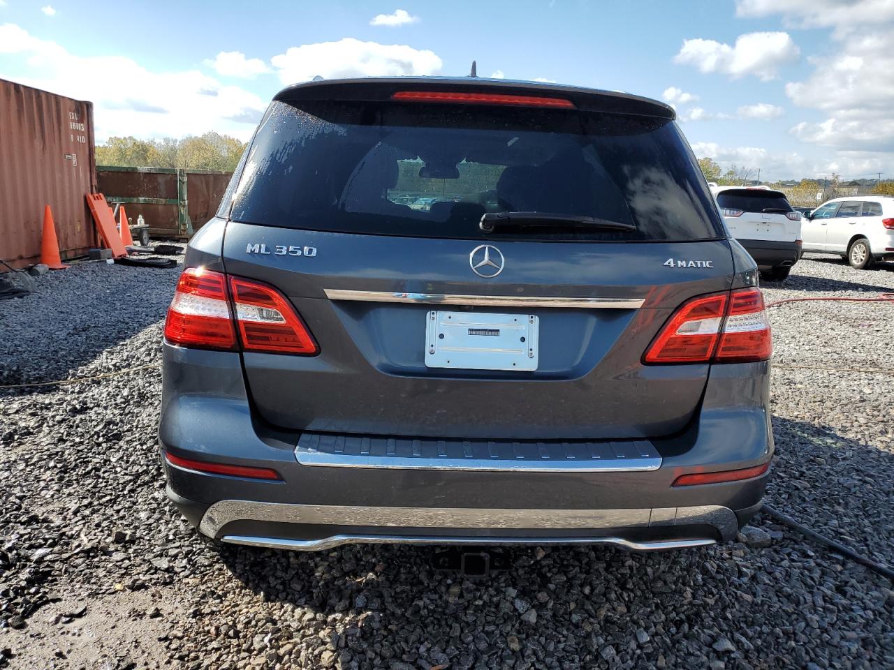 2013 Mercedes-Benz M-klasse VIN 4JGDA5HB2DA155162 Copart auction photo, undercarriage damage thumbnail 6