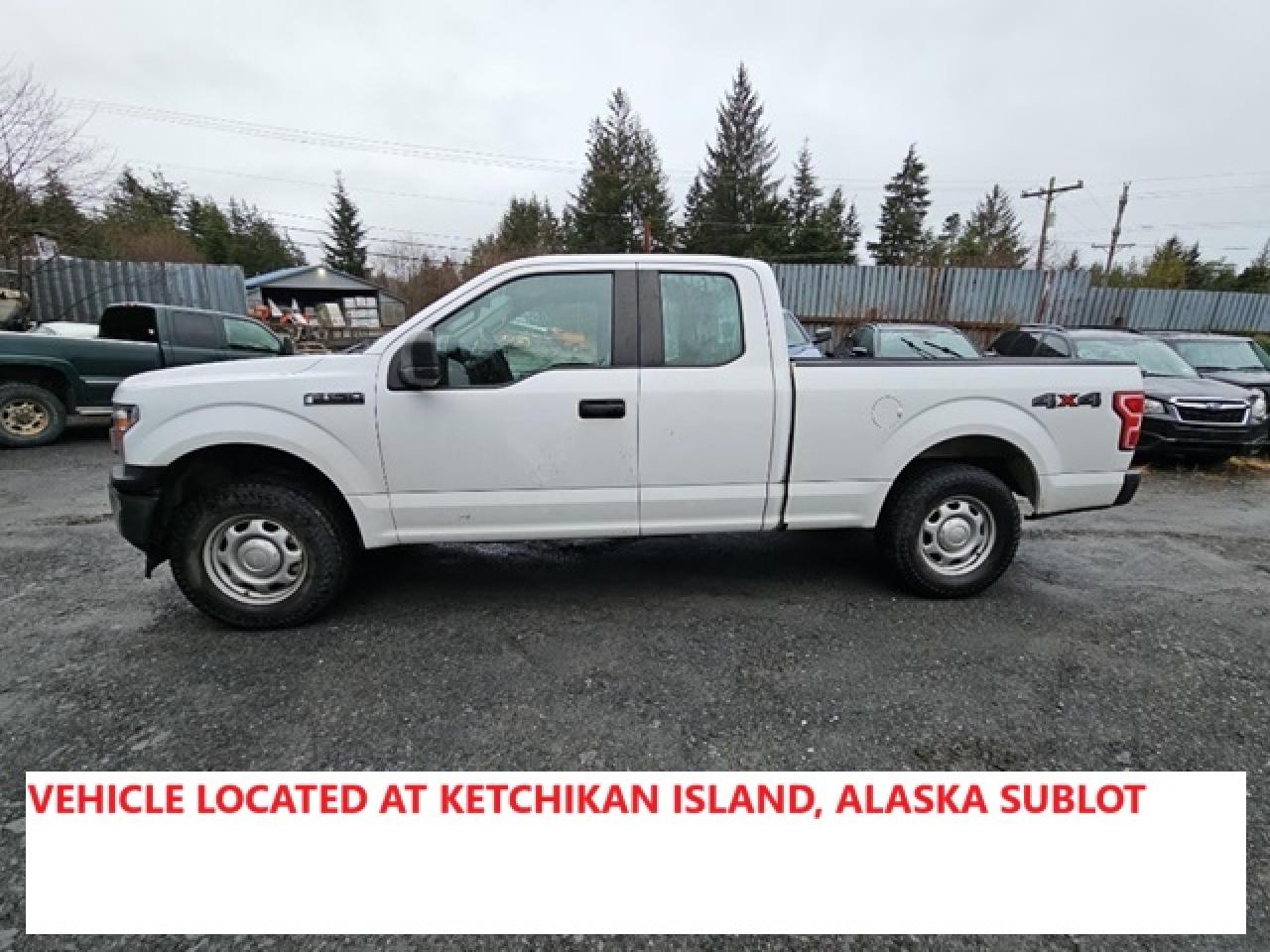 2018 Ford F-150 VIN 1FTEX1EP2JKC28522 Copart auction photo, side damage thumbnail 2