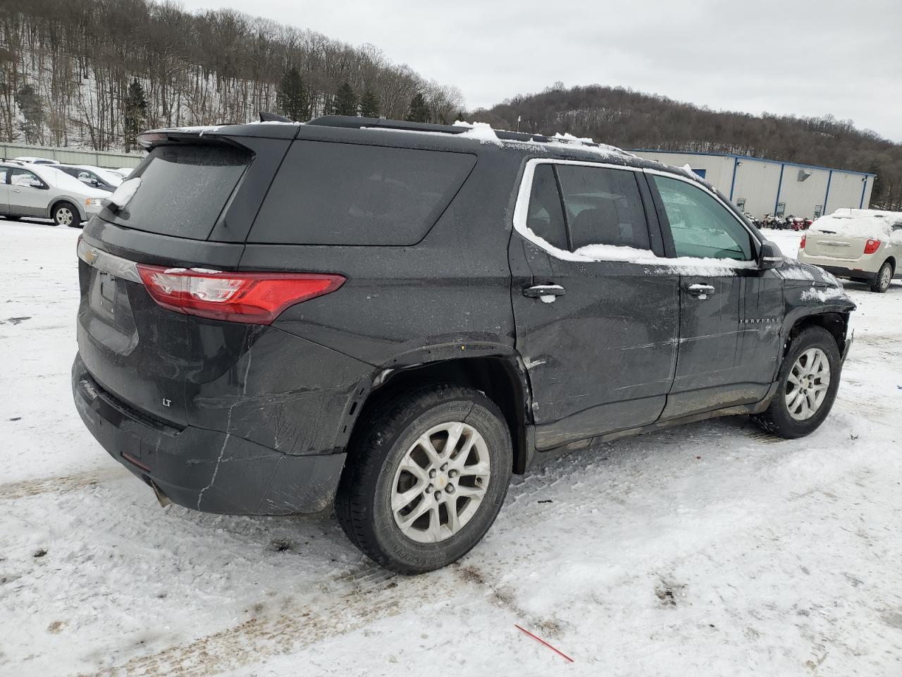 2019 Chevrolet Traverse VIN 1GNEVGKWXKJ272674 Copart auction photo, all over damage thumbnail 3
