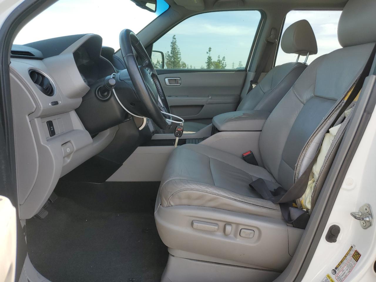 2010 Honda Pilot VIN 5FNYF3H5XAB002523 Copart auction photo, side damage thumbnail 7
