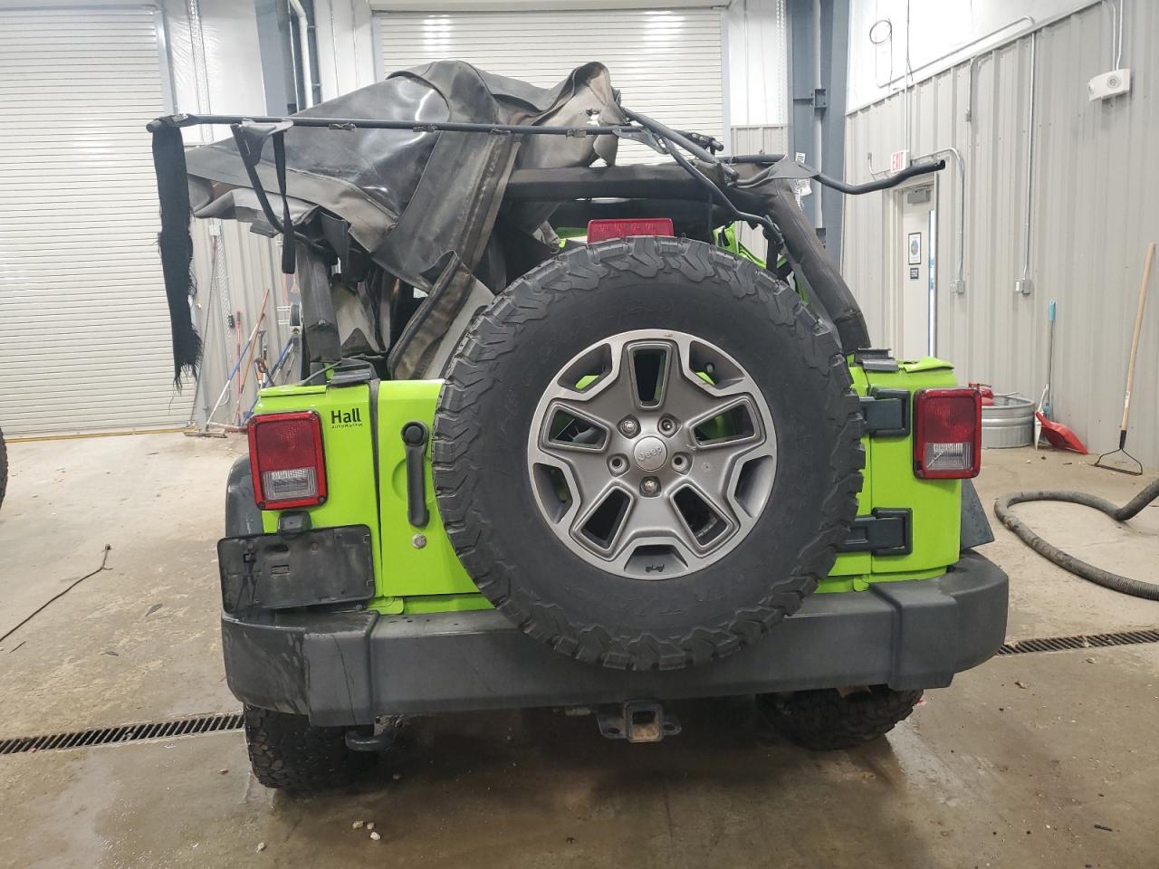 2013 Jeep Wrangler VIN 1C4HJWFGXDL526535 Copart auction photo, all over damage thumbnail 6