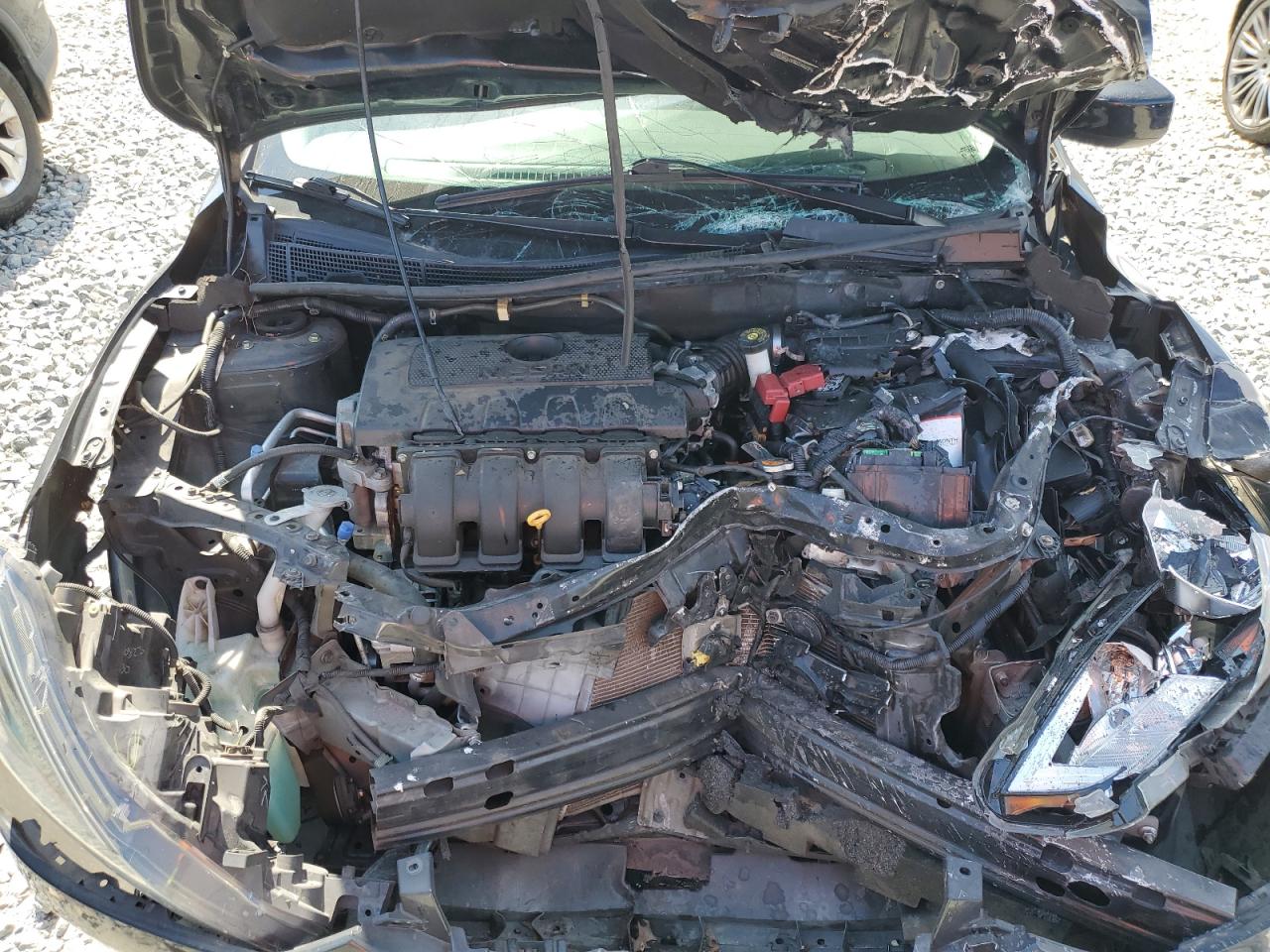 2016 Nissan Sentra VIN 3N1AB7AP1GY335225 Copart auction photo, front end damage thumbnail 11