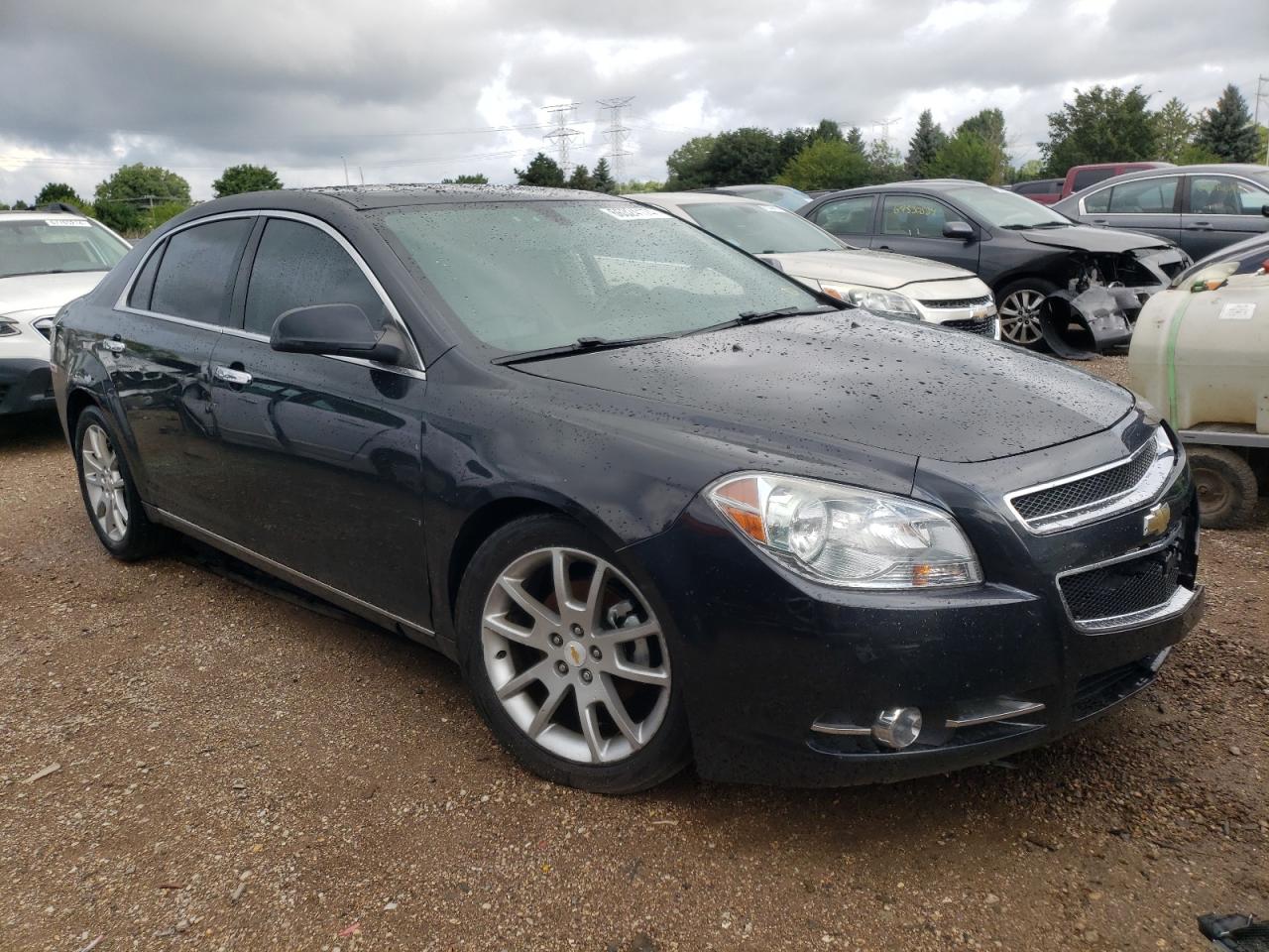 2010 Chevrolet Malibu VIN 1G1ZE5EB8AF230702 Copart auction photo, side damage thumbnail 4