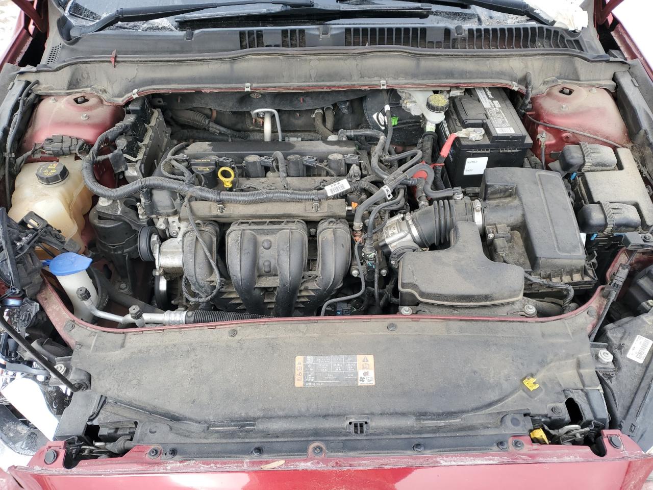 2015 Ford Fusion VIN 3FA6P0H74FR198152 Copart auction photo, front end / minor dent/scratches damage thumbnail 11