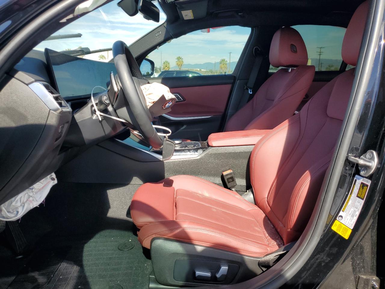 2023 BMW 3er VIN 3MW69FF02P8D57123 Copart auction photo, front end damage thumbnail 7
