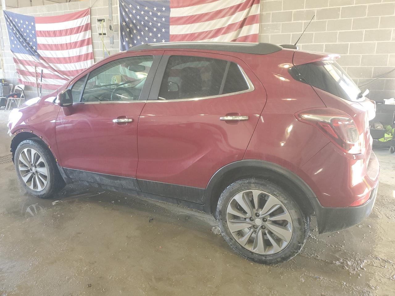 2019 Buick Encore VIN KL4CJASB9KB708120 Copart auction photo, front end damage thumbnail 2