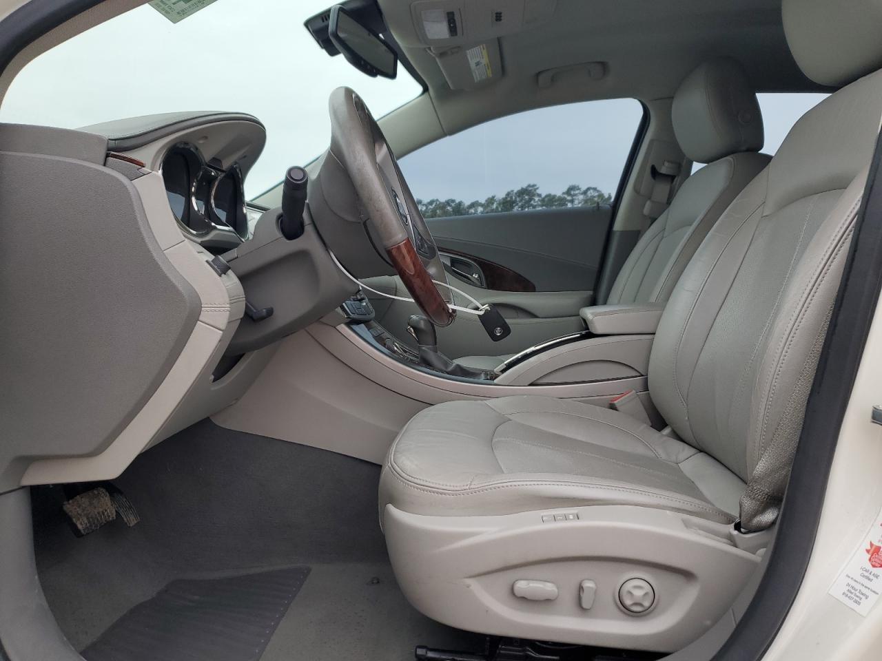 2012 Buick LaCrosse VIN 1G4GJ5E34CF130923 Copart auction photo, side / rear end damage thumbnail 7