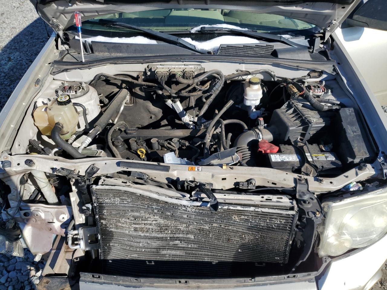 2010 Ford Escape VIN 1FMCU9D70AKD12933 Copart auction photo, front end damage thumbnail 12