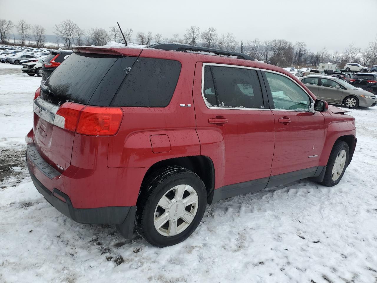 2013 GMC Terrain VIN 2GKFLTEK0D6279383 Copart auction photo, front end / minor dent/scratches damage thumbnail 3
