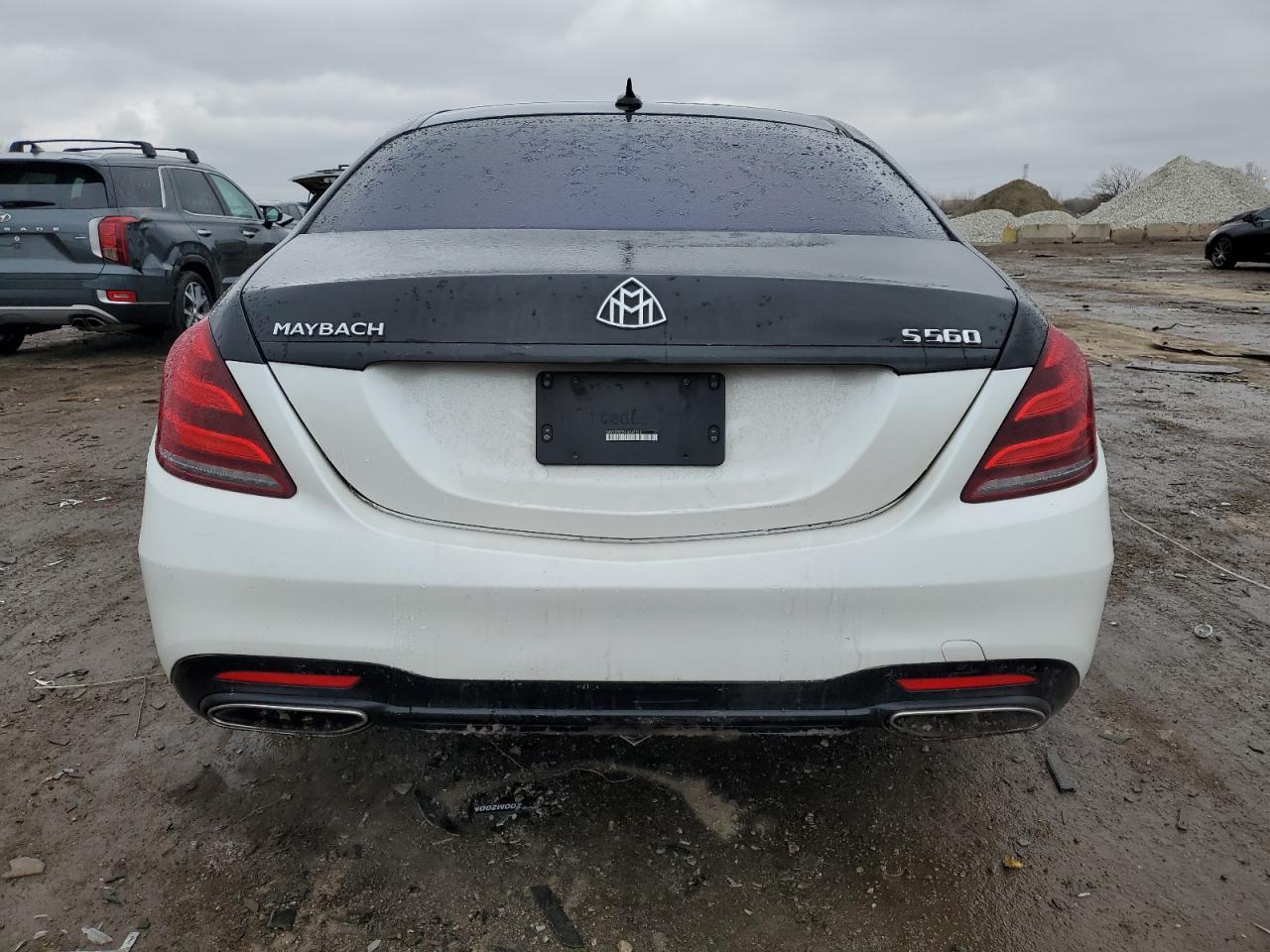 2018 Mercedes-Benz S-klasse VIN WDDUG8GBXJA347212 Copart auction photo, vandalism / front end damage thumbnail 6