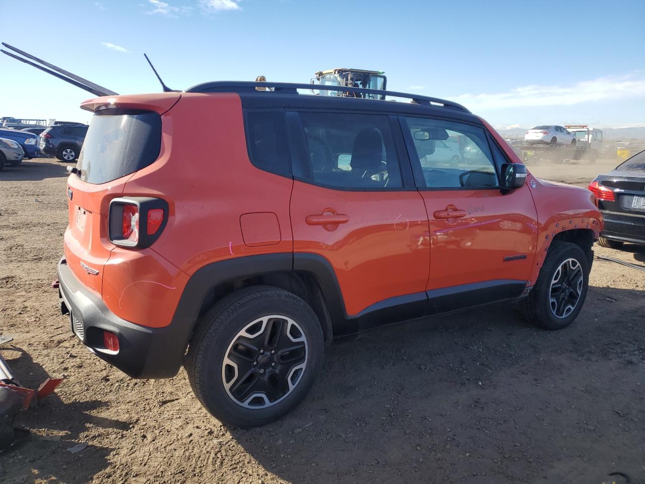 2016 Jeep Renegade VIN ZACCJBCT9GPC54225 Copart auction photo, front end damage thumbnail 3