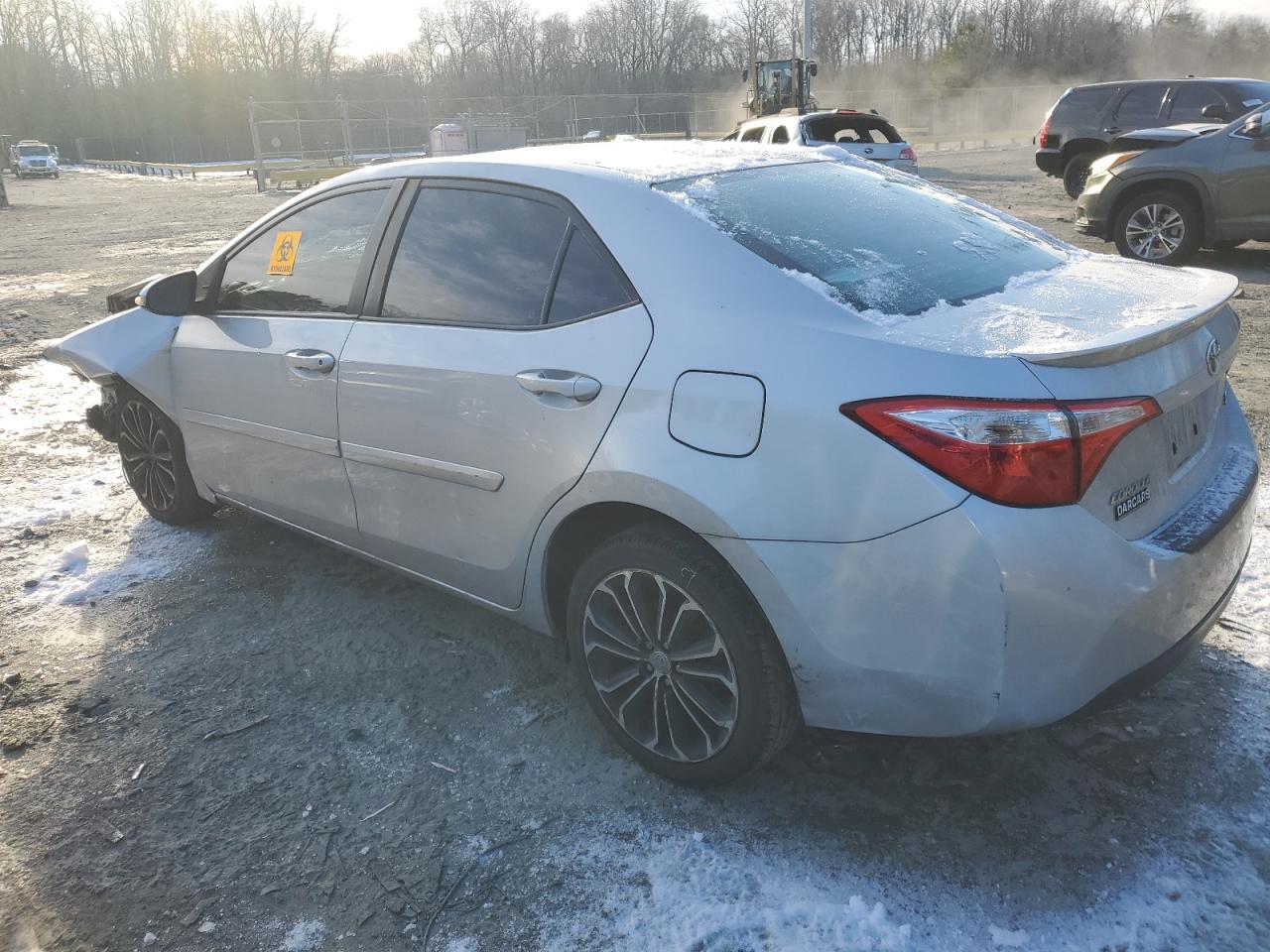 2015 Toyota Corolla VIN 2T1BURHE3FC471429 Copart auction photo, front end damage thumbnail 2