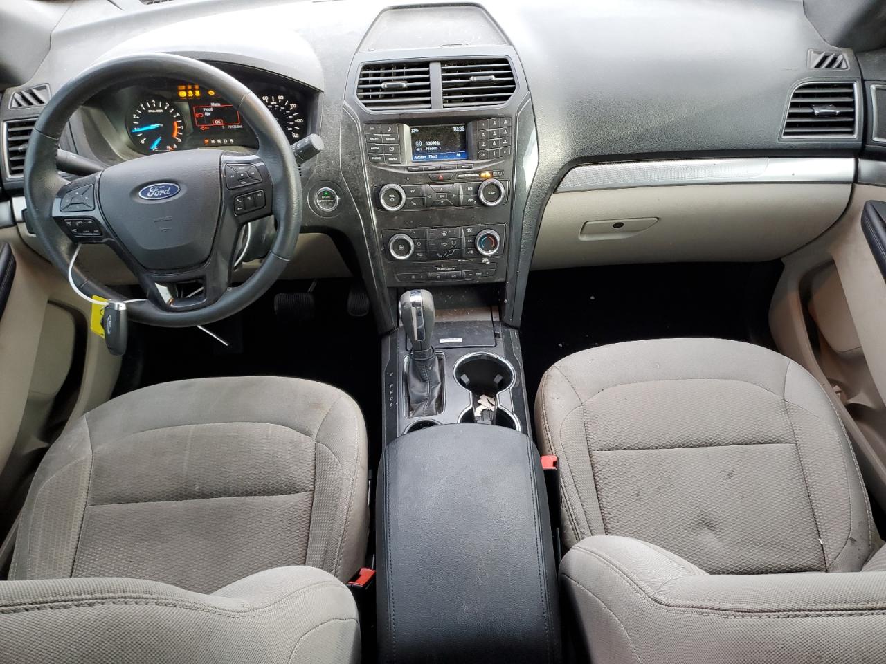 2019 Ford Explorer VIN 1FM5K7D88KGA77309 Copart auction photo, front end damage thumbnail 8